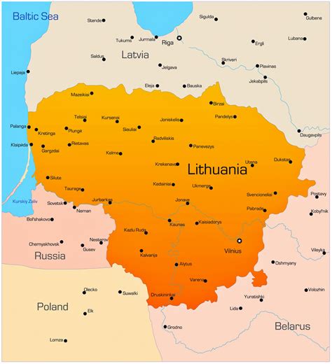 lithuania towns and villages.